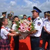 Vietnam Coast Guard ship continues exchange activities in Hainan