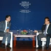 PM receives WEF, AIIB, Cisco leaders