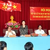 NA Chairwoman Nguyen Thi Kim Ngan meets Can Tho constituents
