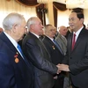President meets Belarusian friendship association members, veterans