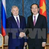 President Tran Dai Quang leaves Moscow for Saint Petersburg 