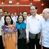 President Tran Dai Quang meets Ho Chi Minh City constituents