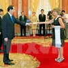 President Tran Dai Quang receives new Spanish, Yemen ambassadors