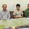 Son La police arrest three drug dealers, seize 28 heroin bricks