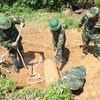 Unexploded bombs found in Dak Lak province