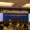 APEC forum highlights disaster management in sustainable growth 