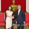 Party senior official meets Canadian, French ambassadors