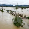 Downpours cause road damage, threaten reservoirs