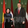 Vietnamese Vice President meets with Latvian President