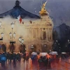 Hanoi hosts 2nd int'l watercolour painting exhibition