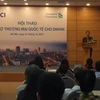 Workshop spotlights support for SMEs in foreign trade