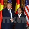 PM Nguyen Xuan Phuc meets President Trump in Hanoi