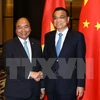 Vietnamese, Chinese prime ministers hold meeting in Manila