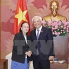 NA Vice Chairman receives Cambodian Senate committee head