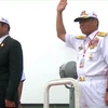 Thai PM present on navy ship for International Fleet Review 2017 procession