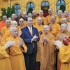 President Tran Dai Quang hails Buddhist congress success 