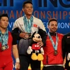 Thach Kim Tuan lifts three gold medals at world championship