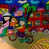 Danish Embassy in Vietnam awards winners of children painting contest