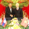 Vietnamese, Lao leaders emphasise special relations