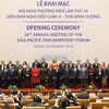 APPF-26 in forefront of fostering sustainable development goals