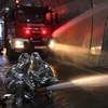 Fire-fighting and rescue rehearsal held at Ca Pass tunnel