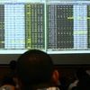 Shares slide on large-cap stocks