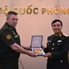 Army official receives Russian military delegation