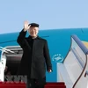 Party leader leaves Hanoi for official visit to France