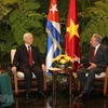 Vietnam, Cuba issue joint statement 