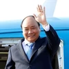 PM Nguyen Xuan Phuc leaves for third MRC Summit in Cambodia 