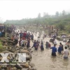 Lao ethnics in Dien Bien celebrate water splashing festival