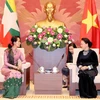 National Assembly Chairwoman hosts Myanmar State Counsellor 