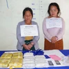 Two Lao traffickers caught for carrying 34,000 meth pills 
