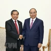 PM receives Lao Minister of Science and Technology