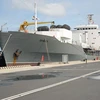 Russian Naval ships anchored at Cam Ranh port, begin Vietnam visit