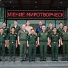 Russian military officers visit Vietnam Peacekeeping Department 