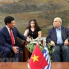 Deputy PM Pham Binh Minh meets Greece’s parliamentary leaders