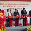 Nestle inaugurates new coffee capsule production line in Vietnam