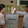 Cambodians cast ballots in general election