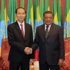 Presidents of Vietnam, Ethiopia hold talks