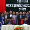 Quang Binh, Lao locality promote cooperation, exchange 