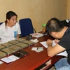 Lao Cai police arrests drug trafficker, seizing 10 bricks of heroin