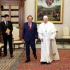 Deputy PM Truong Hoa Binh meets Vatican leaders