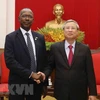 Party official receives Sudanese guest 