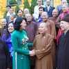Vice President receives religious dignitaries of Ha Nam
