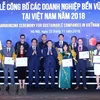 Vietnam announces top 100 sustainable enterprises in 2018 