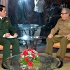 Vietnam, Cuba intensify friendship between armed forces