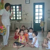 Alternative care given to orphaned children in Thai Nguyen