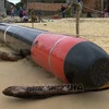 Torpedo removed from sea off Khanh Hoa province