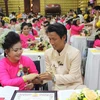 HCM City mass wedding realises dreams of couples with disabilities